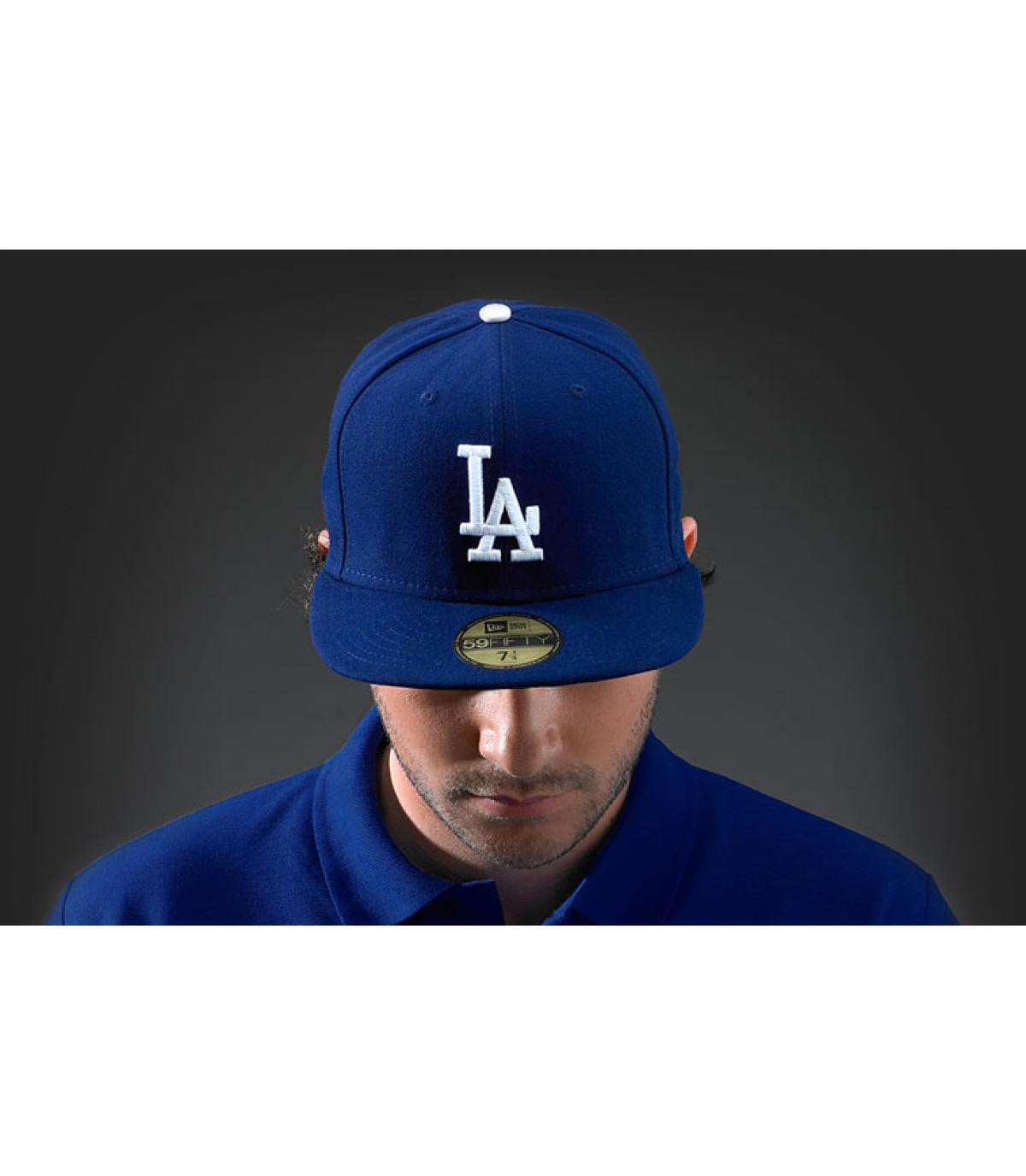 LA blue cap New Era